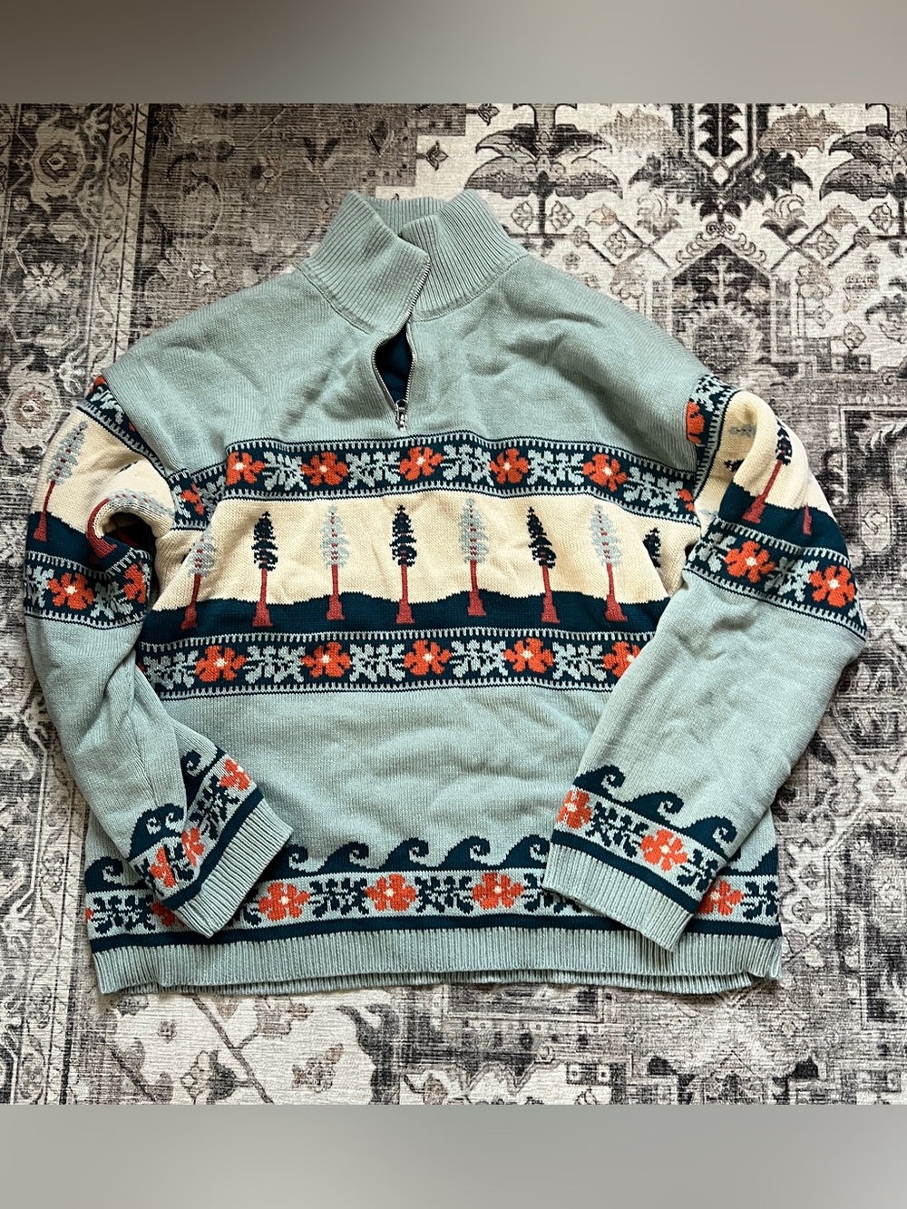 Weber’s Resupply Redwoods NP Sweater women’s plus 2x outdoor fall pullover